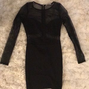 Black going out dress